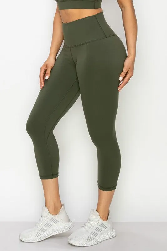 Buttery Soft Capri Activewear Leggings *Online Only*