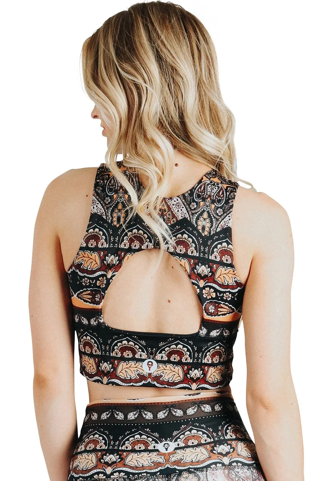 Premium, Adjustable Free-Range Sports Bra in Rich Espresso Color