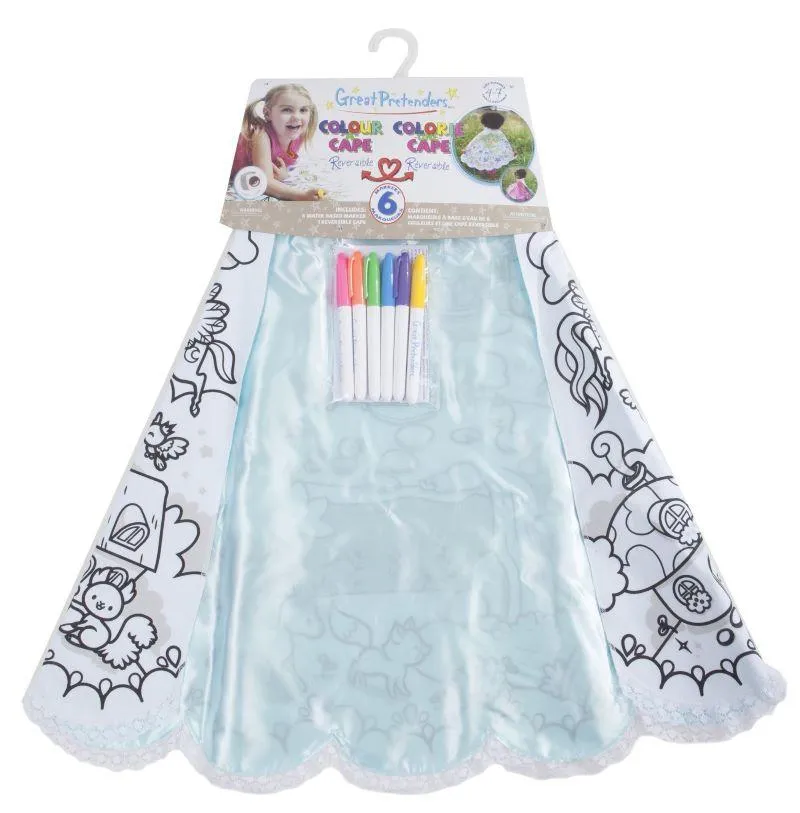 Great Pretenders Colour-A-Cape Magical Princess