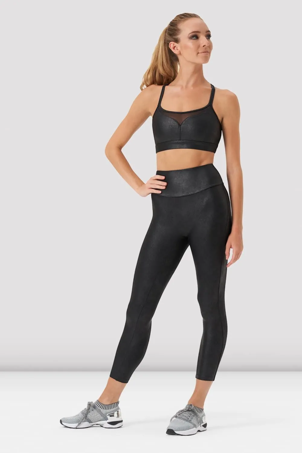 Adeles High-Quality Full-Length Faux Leather Leggings for Women
