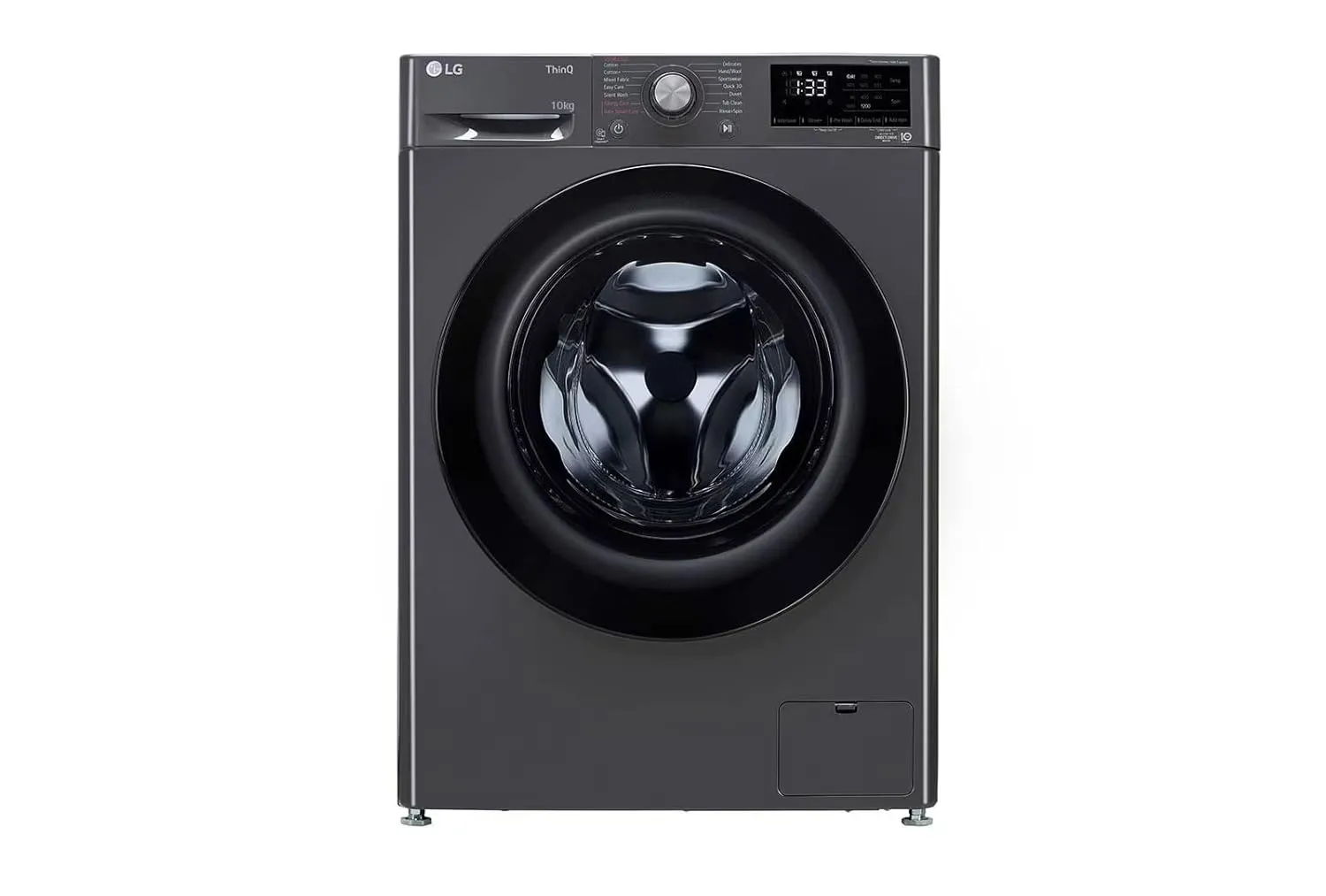 LG FHP1410Z5M 10 Kg 5 Star Front Load Washing Machine – Inverter, Wi-Fi, Steam , AI DD, TurboWash, Inbuilt Heater, Middle Black