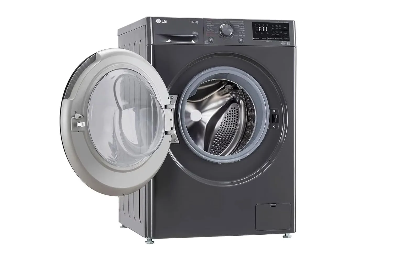 LG FHP1410Z5M 10 Kg 5 Star Front Load Washing Machine – Inverter, Wi-Fi, Steam , AI DD, TurboWash, Inbuilt Heater, Middle Black