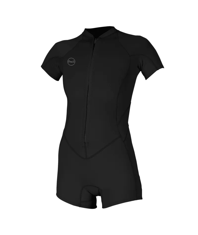 O'NEILL BAHIA CHEST ZIP SHORT SLEEVE 2/1MM