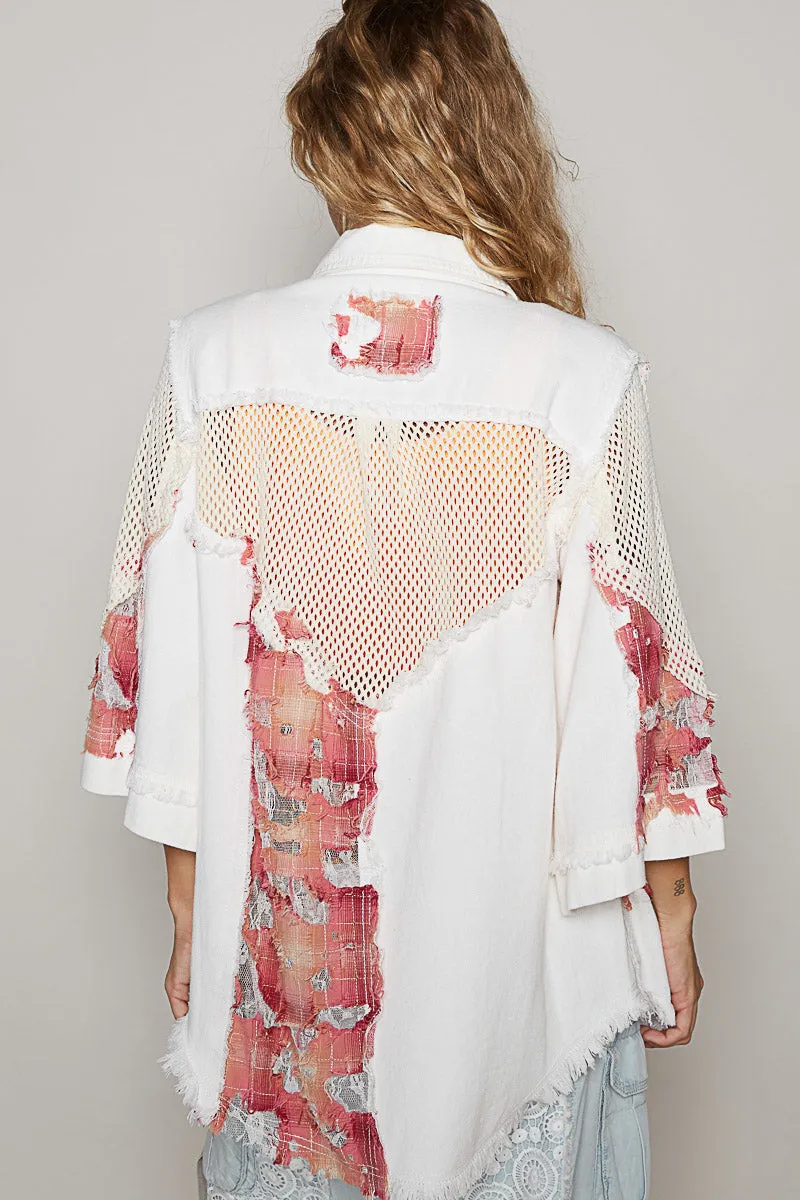 Pieces of You Button Up Shacket