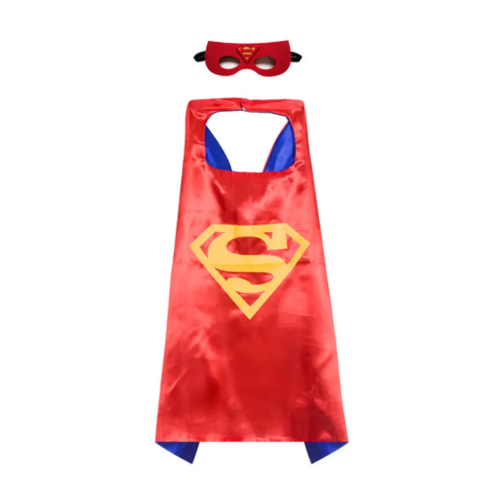 Super Hero Cape/Mask Set - multiple options available